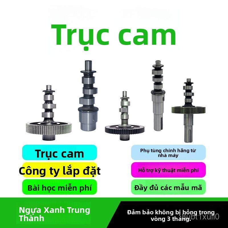 Trục cam máy xới đất máy phát điện 173 186 188 192 195 1100 1102 chính hãng chất lượng cao bền bỉ