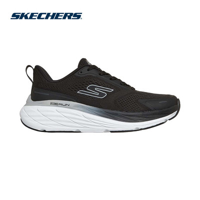 Giày Thể Thao Nữ Skechers GOrun Max Cushioning Elite 3 Chạy Bộ Tập luyện - 129720-BKW Air-Cooled Goga Mat