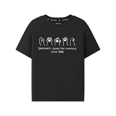 Áo Thun Tay Ngắn Trẻ Em Skechers Comfort Essential Short Sleeve Tee - L226K059-0018