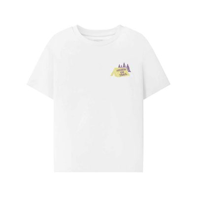 Áo Thun Tay Ngắn Bé Gái Skechers GO Trail Performance Short Sleeve Tee - P226G003-0019