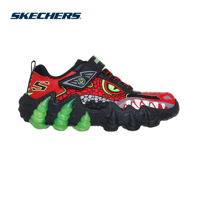 Giày Thể Thao Bé Trai Skechers Skech-O-Saurus Lights 2.0 - 400121L-RDBK
