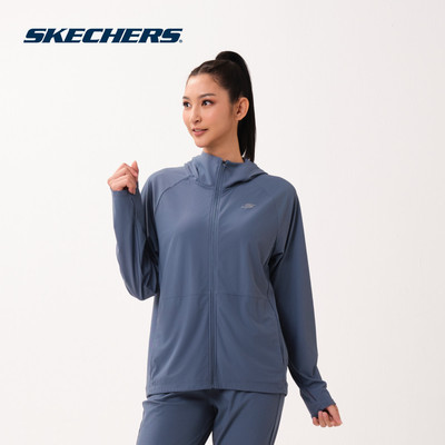 Áo Khoác Có Nón Unisex Skechers Walking Performance Hooded Jacket - SP126U017-02F1