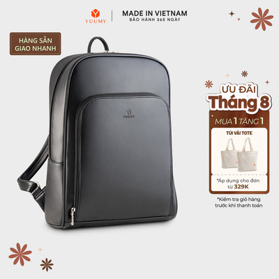 Balo Yuumy (Thời trang nữ da mềm basic cỡ lớn - Balo da Seasand YBA112)