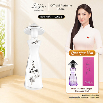 Nước hoa nữ Miss Vietnam - Sài Gòn N27 - Hộp sứ trắng EDP 35ml