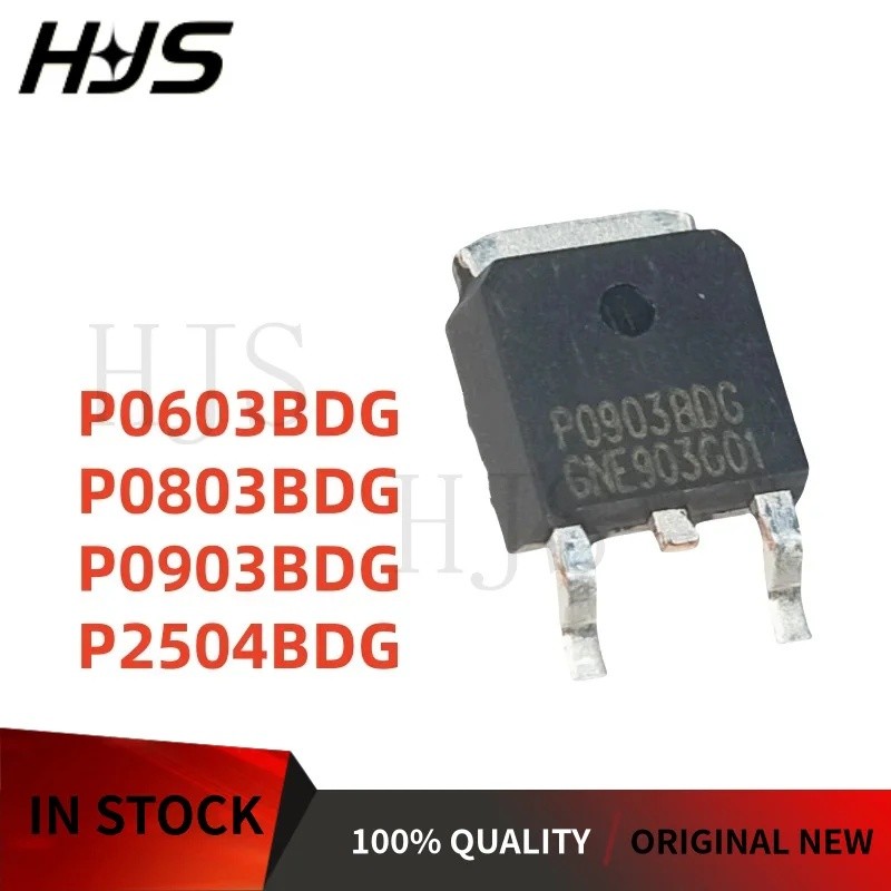 5 CÁI 100% THƯƠNG HIỆU MỚI P0603BDG P0803BDG P0903BDG P2504BDG TO-252 P0603 P0803P0903 P2504 BDG Côn
