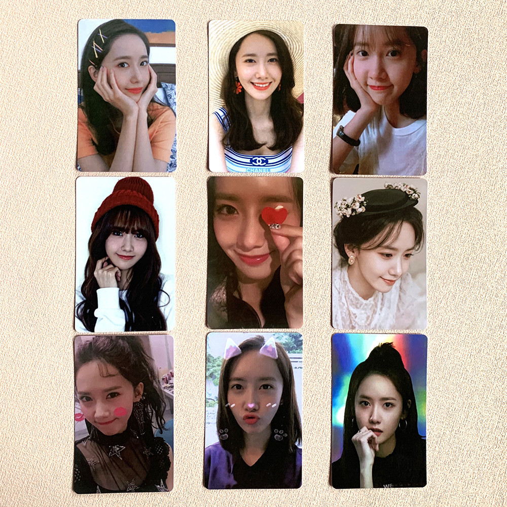Thế hệ bé gái Lin YOONA Photocard YOONA Hàng hóa cùng phong cách Thẻ ngẫu nhiên LOMO Thẻ Bưu thiếp