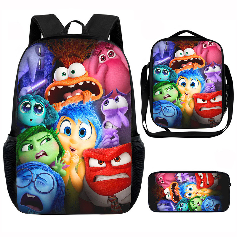 Inside Out - Bộ ba món ba lô học sinh Inside Out có thể hỗ trợ giao hàng JIT.