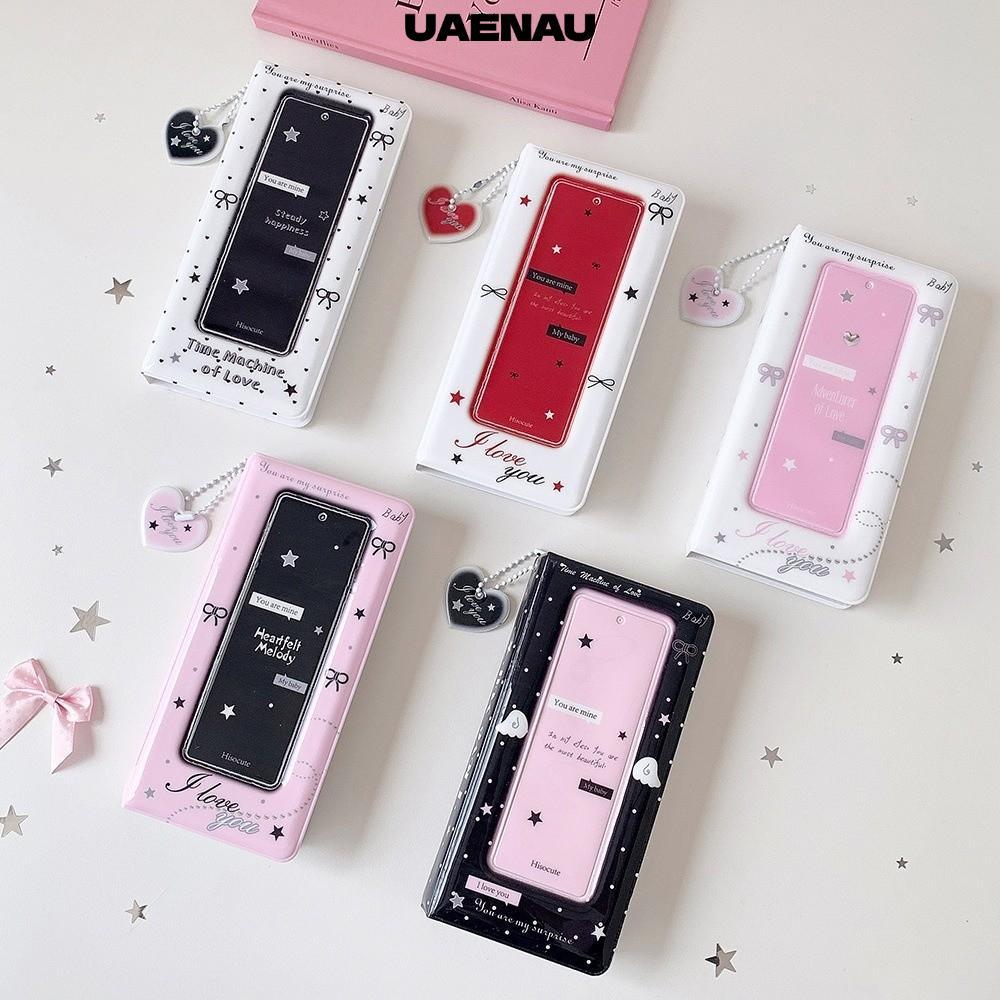 UAENAU Photocard Holder, ID Photo Storage Picture Protector 3in ID Photo Holder, Cover 20 Trang 40 Ả
