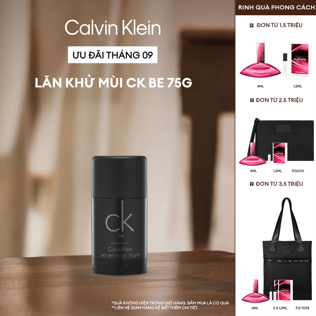 Lăn Khử Mùi Nam Nữ Calvin Klein CK Be Deodorant 75g