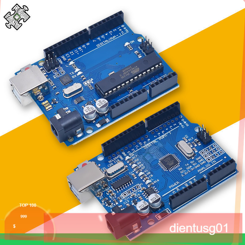 ENGLAB★ Arduino UNO R3 Phiên bản nâng cấp, UNO R3, Arduino R3