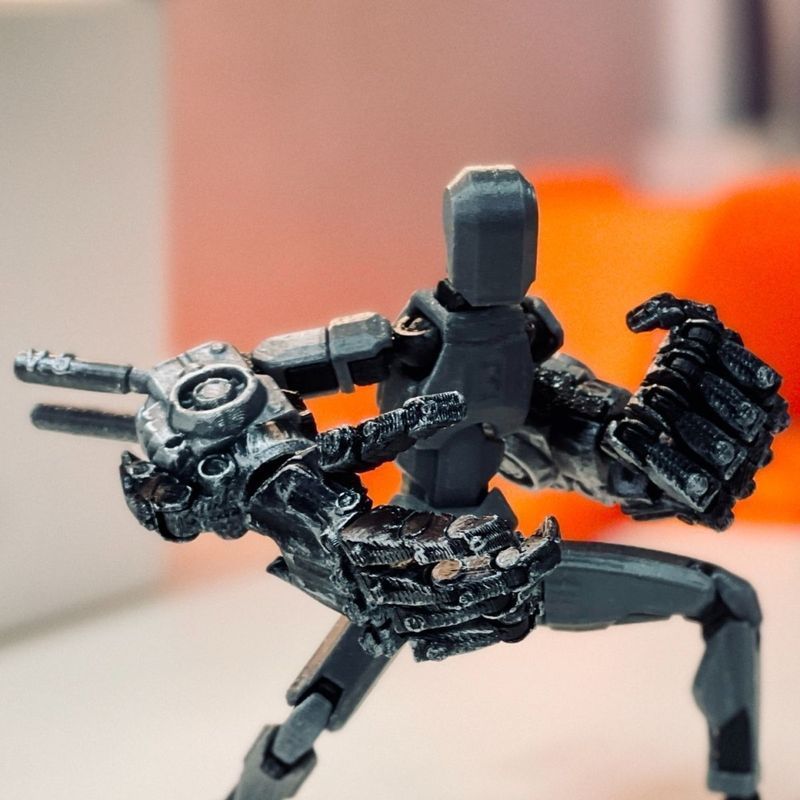 Dummy13 Influencer Armored V5 Joint Di Chuyển Hình Joint Man Variety Man Cơ Mecha 3d In