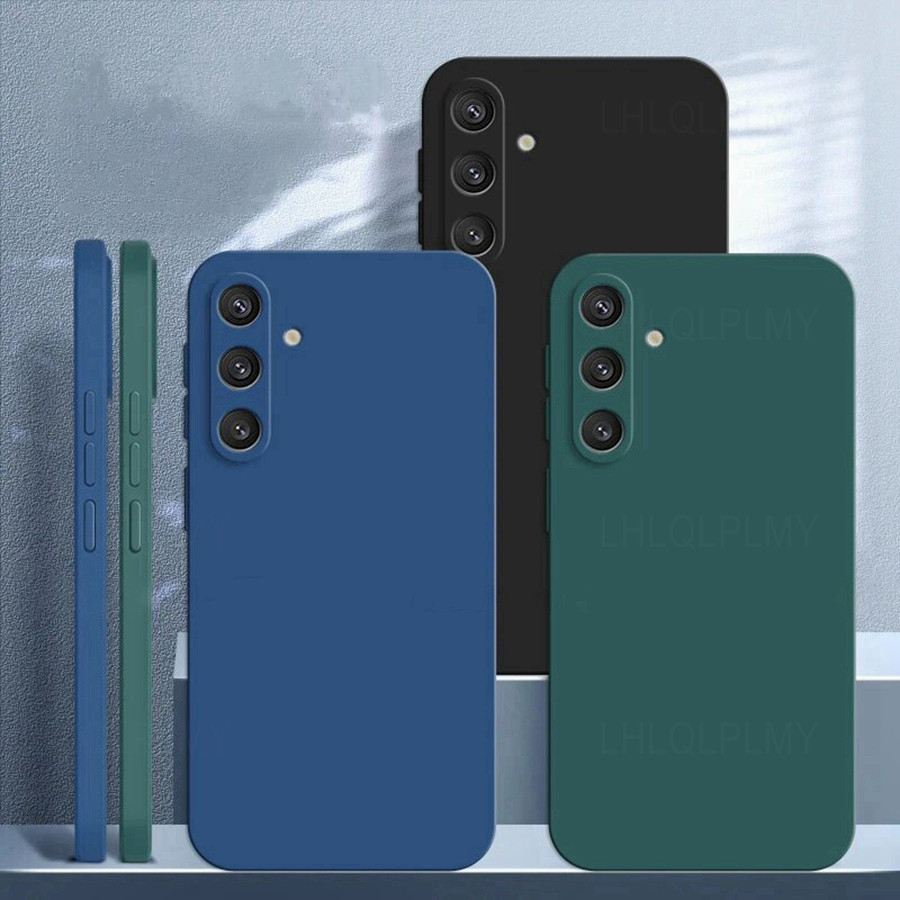 Ốp Lưng Mềm Silicon Lỏng Vuông Cho Samsung Galaxy A57 A37 5G S26 Plus Siêu Chắc Chắn Bảo Vệ Toàn Diệ