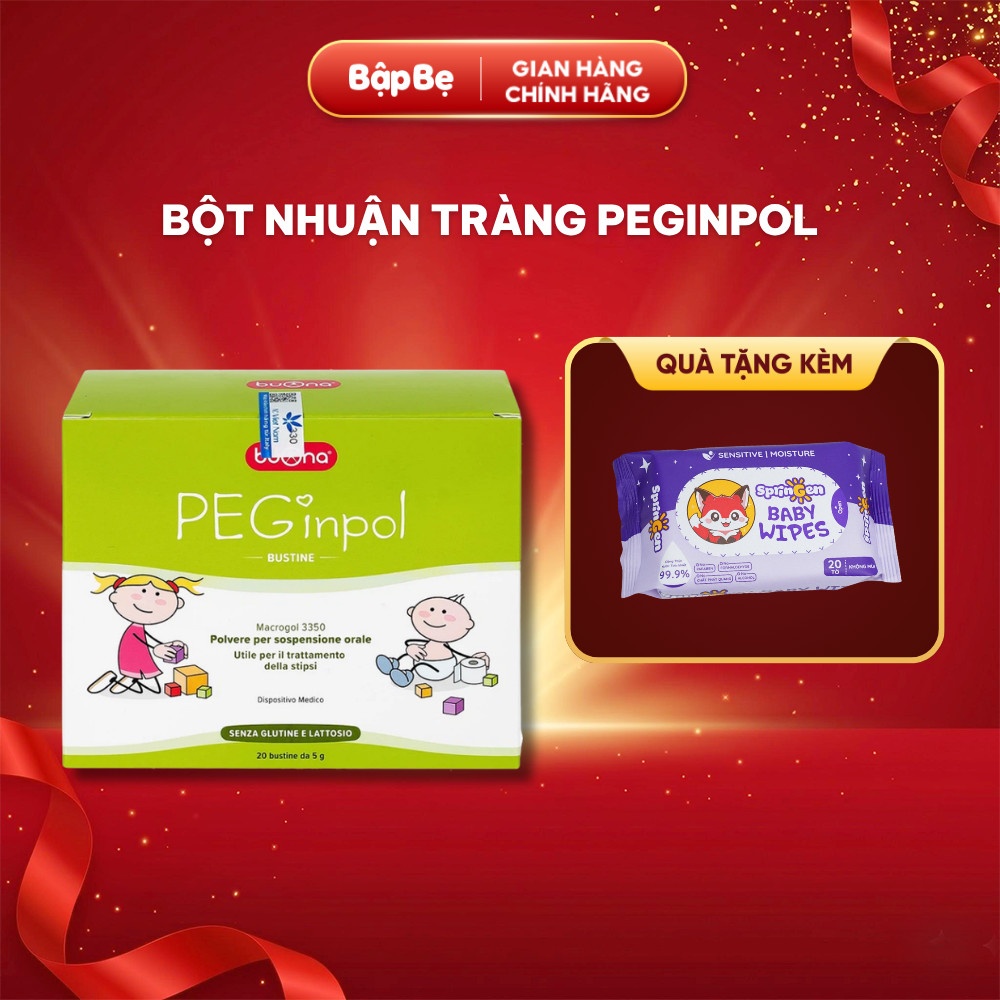 Bột nhuận tràng cho bé PEGinpol Buona