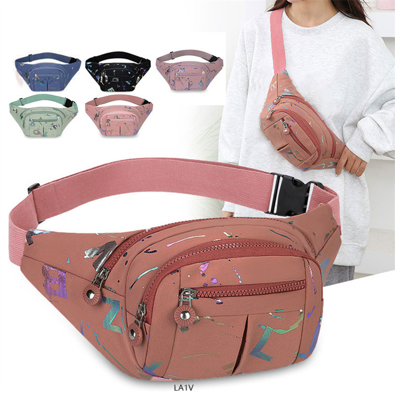 LA1-Versatile Túi thể thao dung lượng lớn Điện thoại di động Gói Fanny Chạy bộ