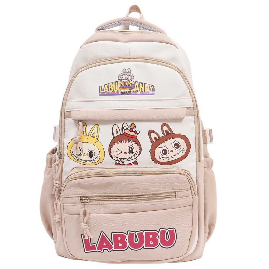 [Hàng có sẵn Miễn phí vận chuyển trở lại tiền mặt] Túi đi học nữ sinh trung học cơ sở Ba lô học sinh