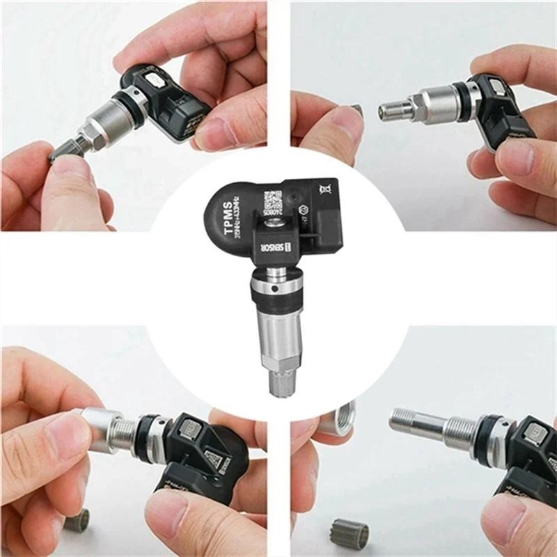 3 Cảm Biến MX Lập Trình Cho Autel Tool TS408 TS508 ITS600 315MHZ + 433Mhz 2 Trong 1 Đa Năng TPMS Cảm