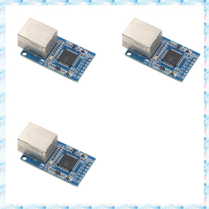 [R Q M U] 3X CH9121 Cổng Nối Tiếp Sang Ethernet Mô Đun Mạng Chip TTL Truyền Vi Điều Khiển Công Nghiệ