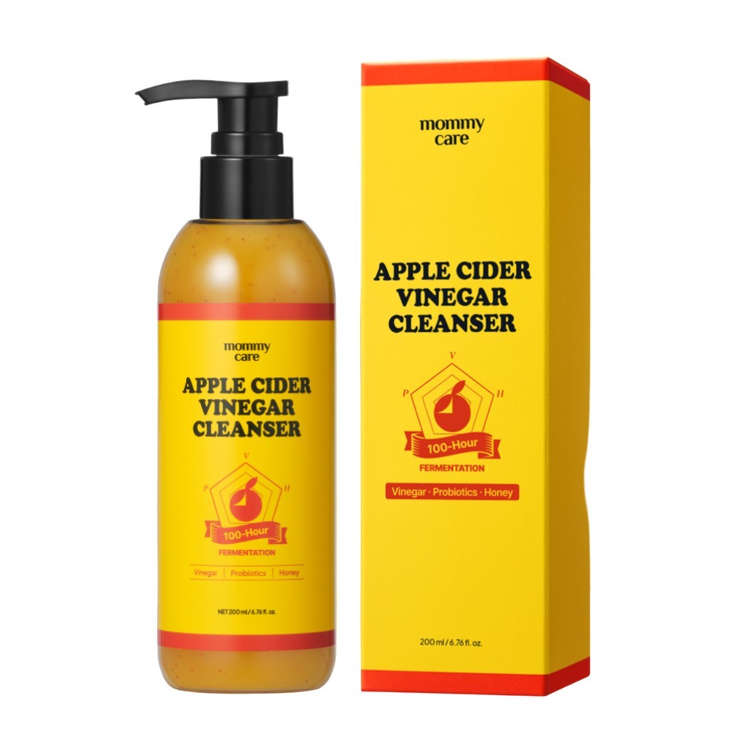 [Chăm sóc mẹ] Sữa rửa mặt giấm Apple Cider, 190ml, 1 cái / Sữa rửa mặt Hàn Quốc / Giấm Apple Cider /