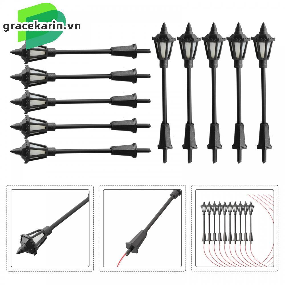 H0 TT 00 Garden Decoration Lighting Railway Supporting Landscape Train