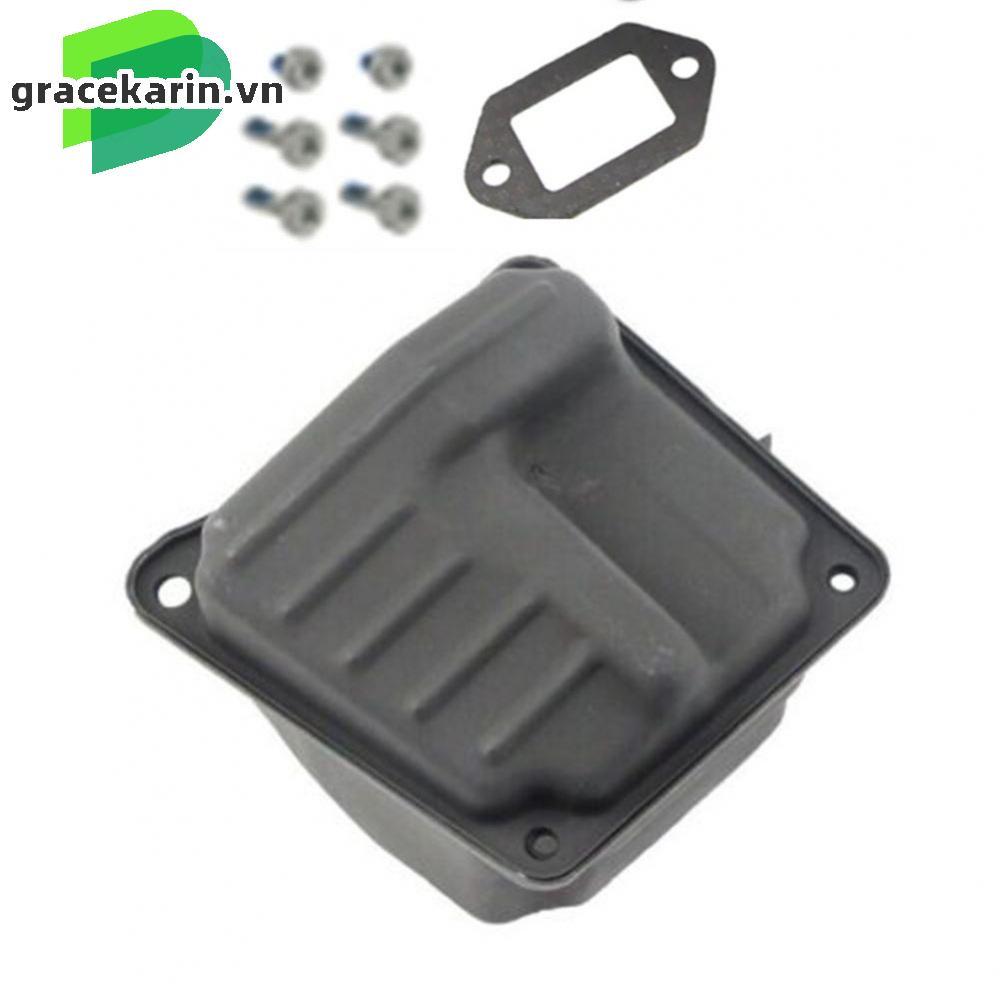Muffler Exhaust Fit 1128 140 6 × Bolts Dual Port MS460 MS461 Muffler 044 046