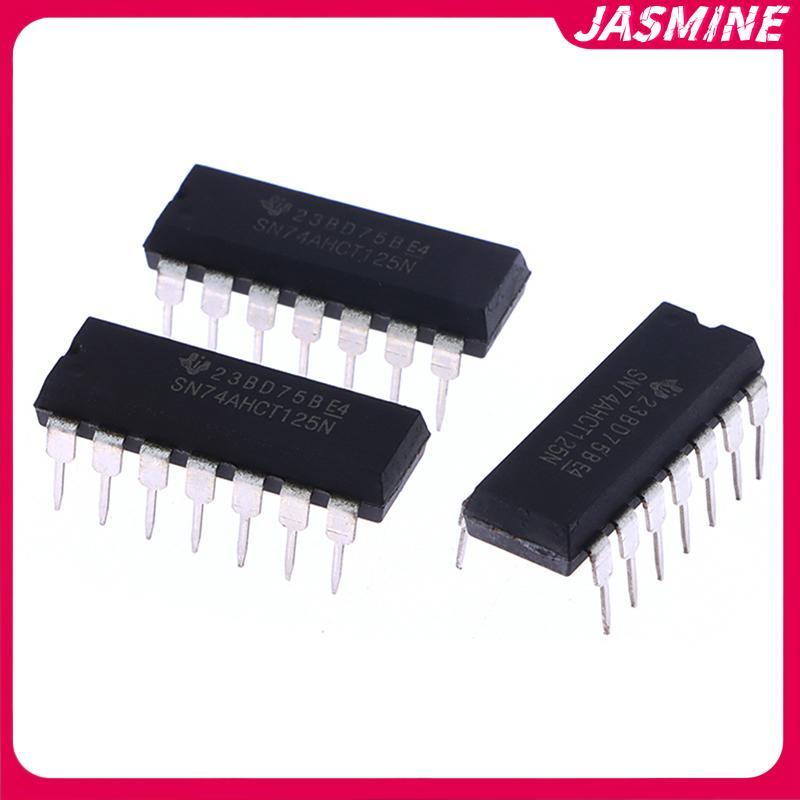 JASMINE 5 cái / lốc SN74AHCT125N 74AHCT125 74AHCT125N Chip Logic DIP-14 JASMINE