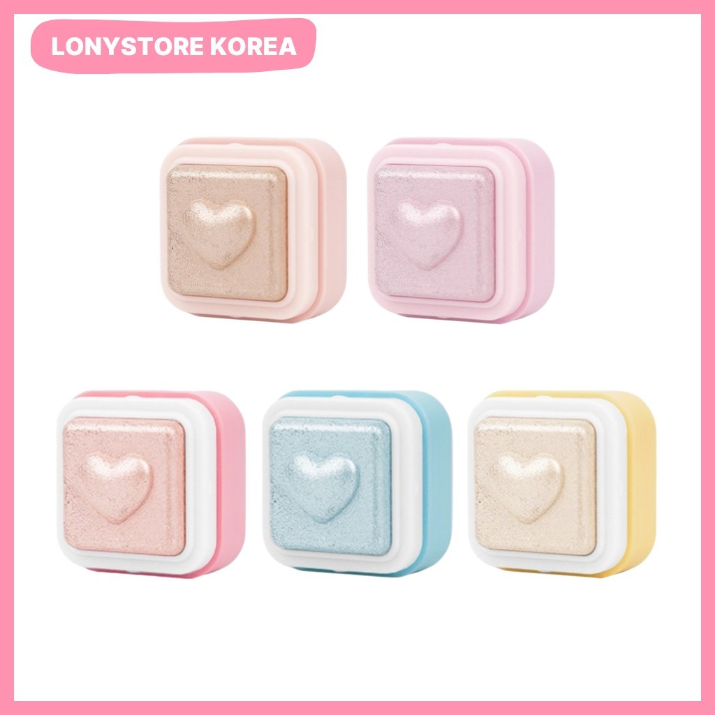 [colorgram] Milk Glowing Heart Writer, 07 Amber Butter Cup, 1pc / Blush Hàn Quốc / Glowing Finish củ