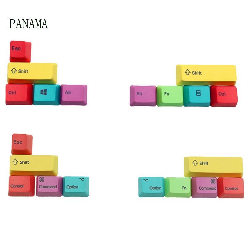 NAMA PBT Backlit Keycaps Doubleshot CMYK Keyset OEM Profile cho