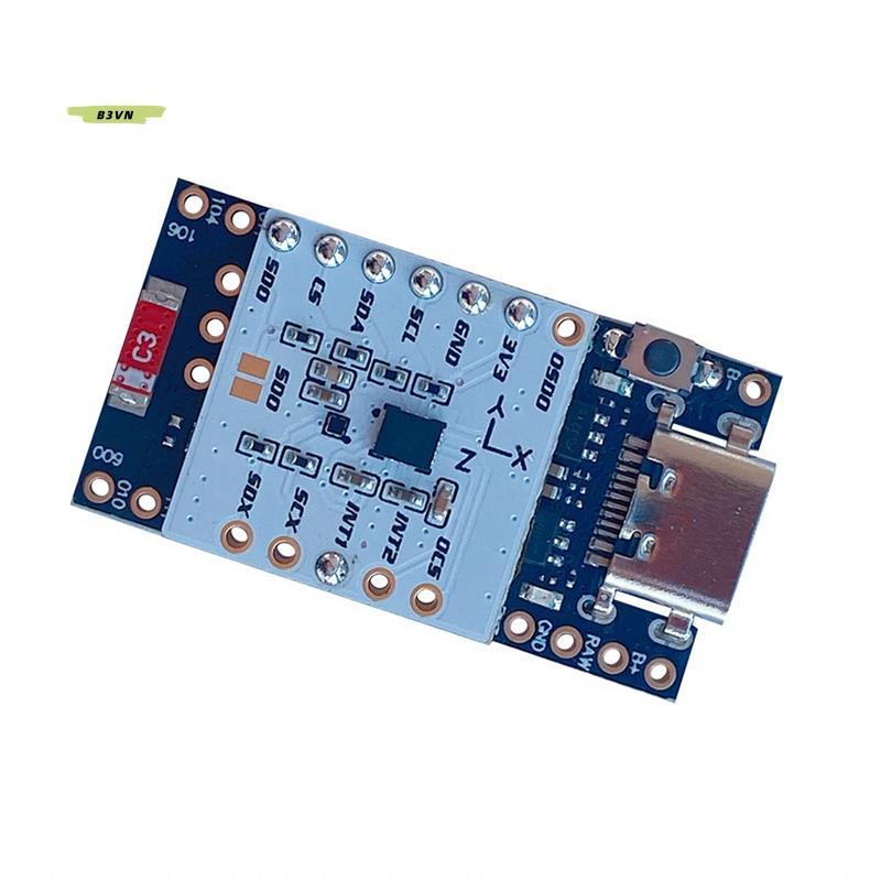 Mô-đun SmolSlime dựa trên mô-đun NRF SlimeVR, ProMicro NRF52840 + (LSM6DSV + QMC6309)