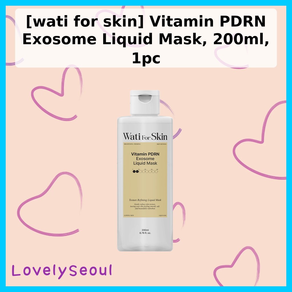 [wati cho da] Mặt nạ dạng lỏng Vitamin PDRN Exosome, 200ml, 1 cái / Mặt nạ dạng lỏng Hàn Quốc / Công