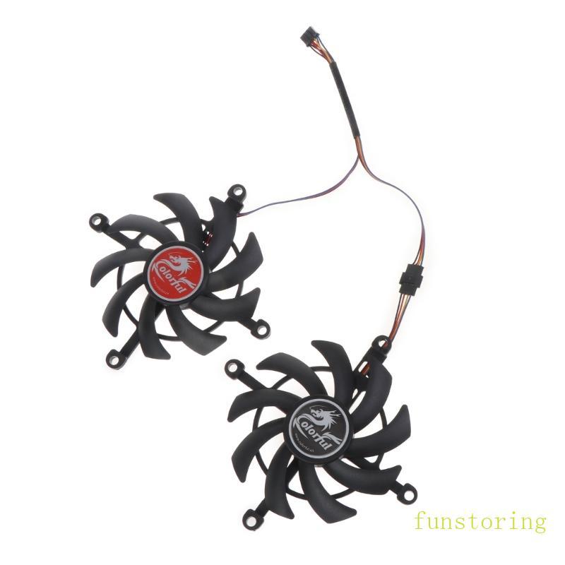 Card đồ họa quạt VGA vui nhộn cho GeForce RTX 3060 Ti RTX3060 Card Video Coolin