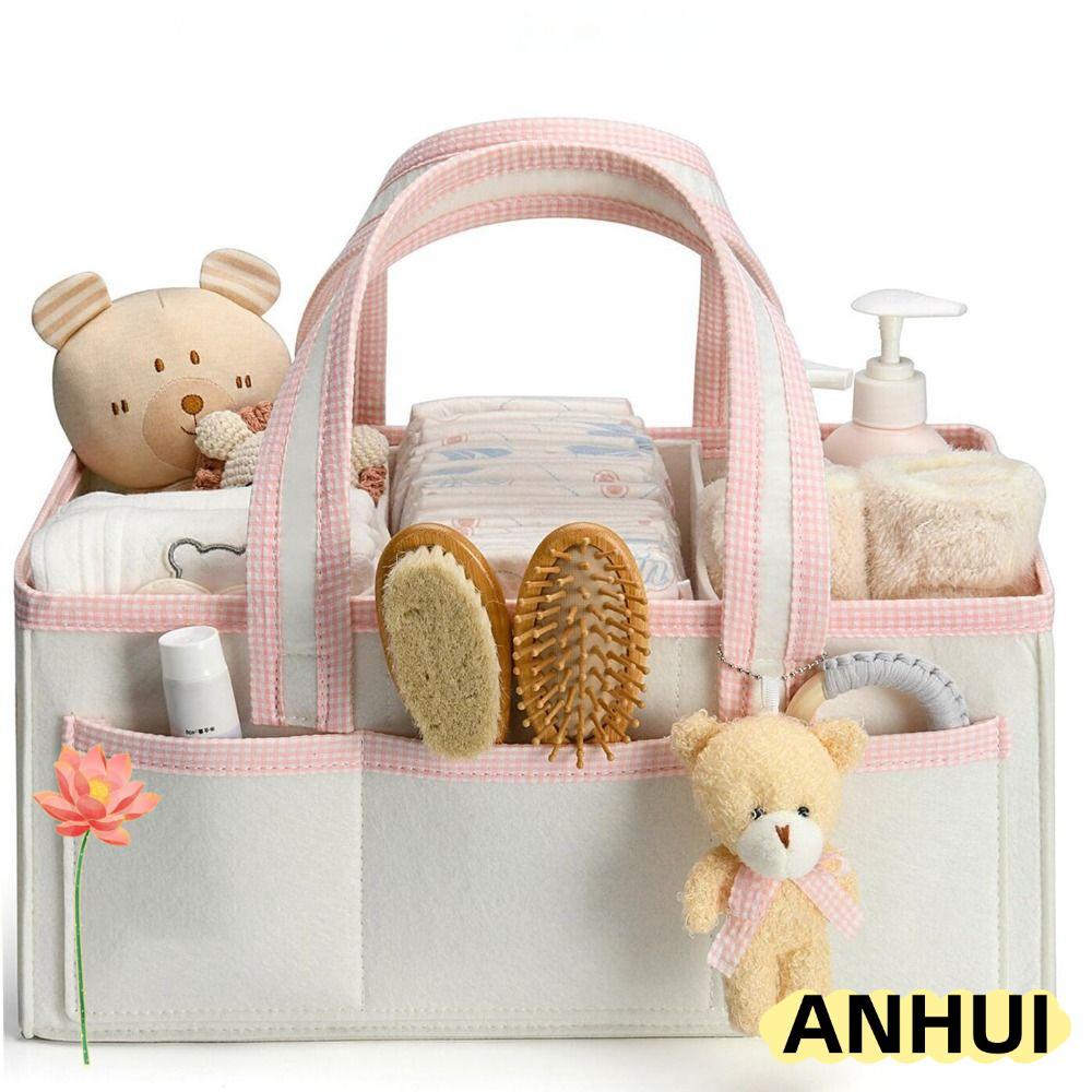Giỏ đựng tã trẻ em ANHUI, Túi đựng tã trẻ sơ sinh di động dành cho trẻ sơ sinh, Túi đựng tã dung tíc