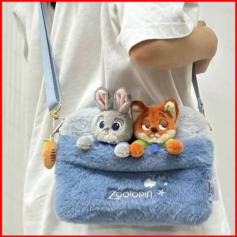 PDF3 2026 Túi Đeo Vai Zootopia Judy Dễ Thương Thiết Kế Đa Năng Phong Cách Túi Tote Sang Trọng Dung T