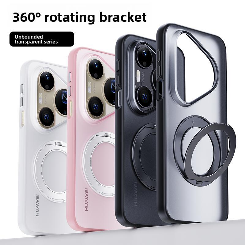 Ốp YJD Cho Huawei Pura 90s Pro Max Skin Feel Frosted Transparent Backplane 360 ° Ốp điện thoại chống