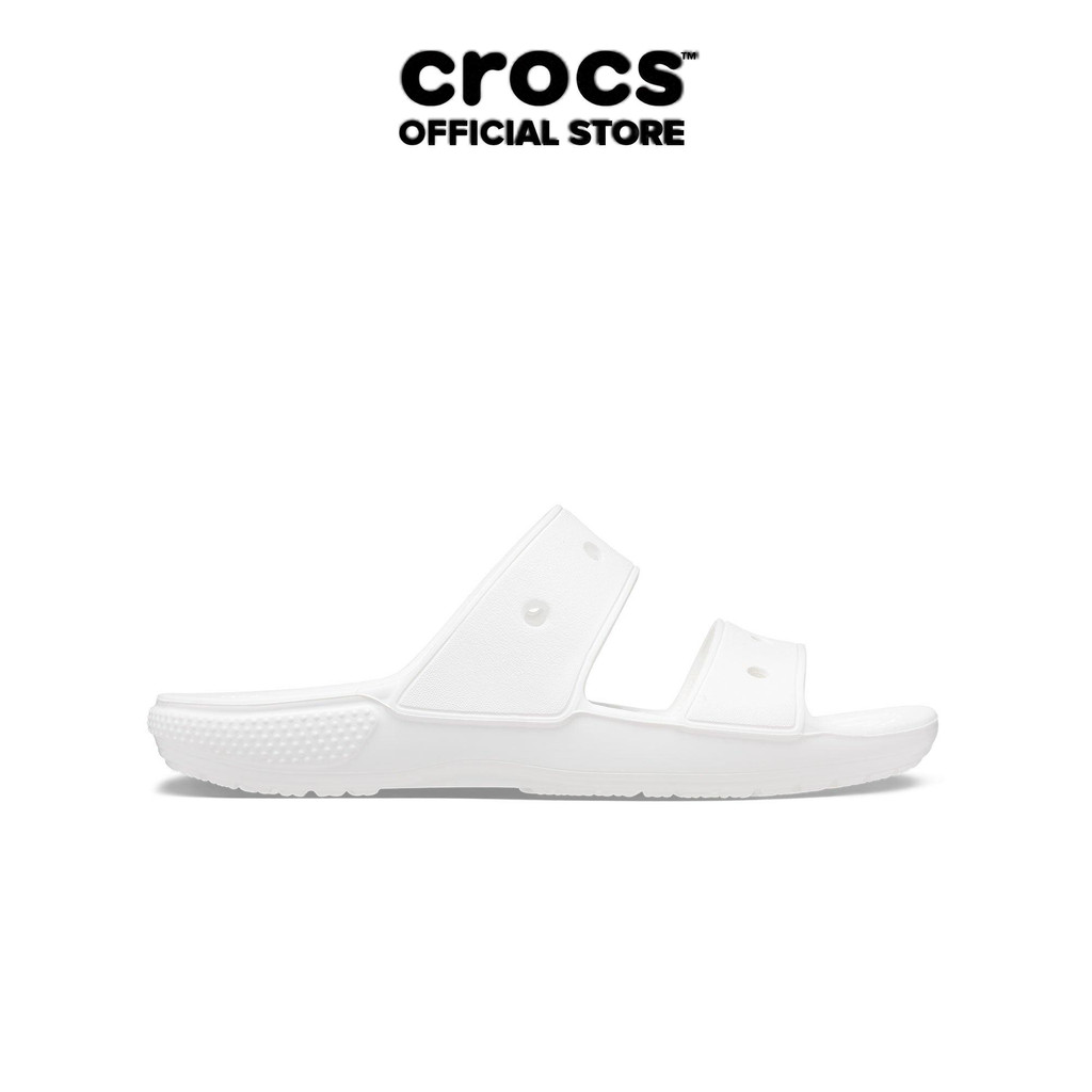 Dép Xăng Đan Unisex Crocs Classic - White - 206761-100