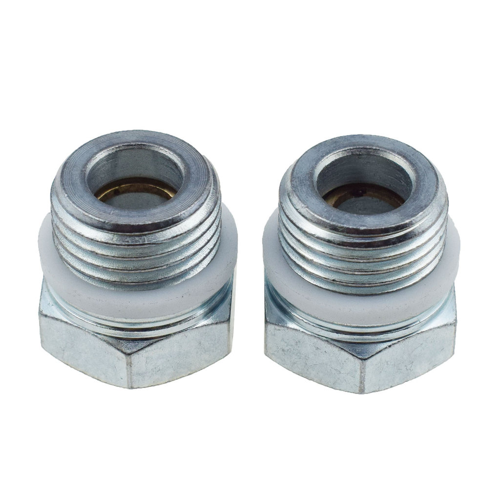 ISANCE 2 Chiếc Điện Vô Lăng Ống Kết Nối Đai Ốc Phù Hợp Cho Xe Ford FOCUS FIESTA FUSION MONDEO TRANSI