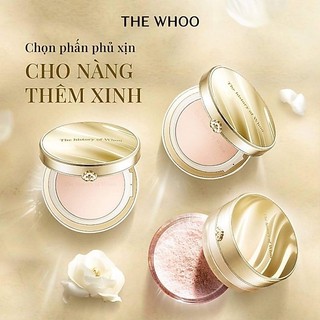 [Mẫu mới] Phấn phủ Whoo Vàng Luxury Glow Pressed Powder