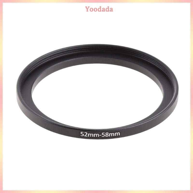 YOO Metal 52mm-58mm Step Up Filter Lens Ring Adapter 52-58 mm 52 đến 58 Bước