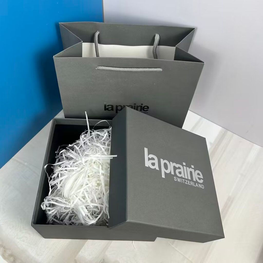 New Product#La Prairie La Prairie cosmetic packaging box, lotion bottle, cream, face cream set bag12