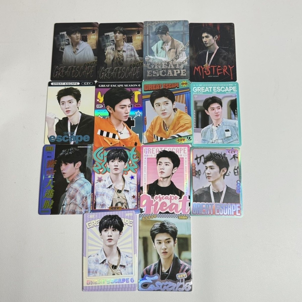 Chen Zheyuan < Secret Room Escape > Photocard Xoài Xoài Chính Hãng Chính Hãng