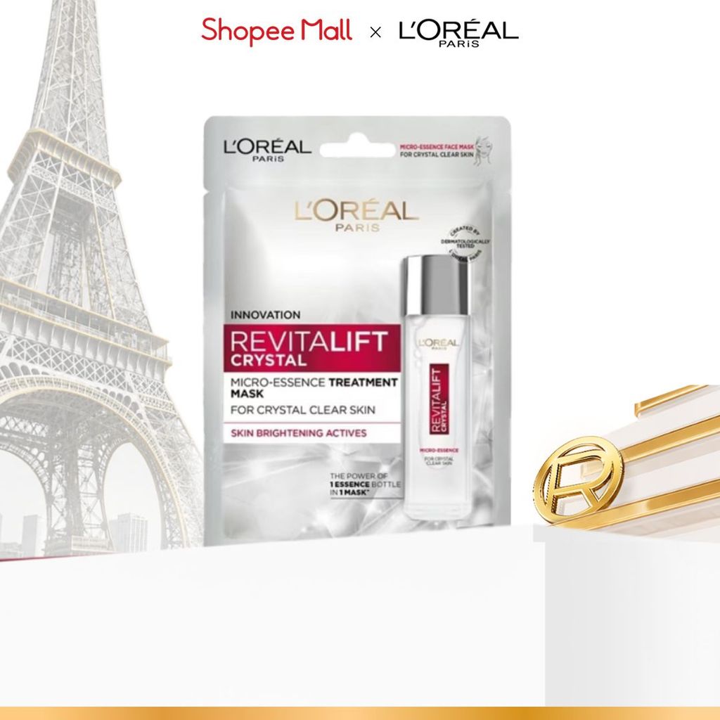 Mặt nạ dưỡng chất Revitalift Crystal MicroEssence Treatment Mask L'Oreal Paris 25g