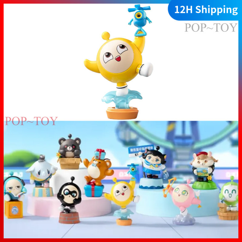 POPMART Eggy Party Colorful Playland Classic Series Figures pop mart blind box đồ chơi búp bê quà tặ