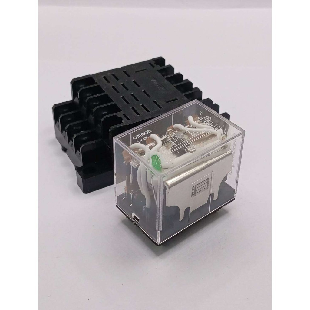Rơle MỚI LY4N 12VDC. 24VDC 24VAC 110VAC 220VAC Có sẵn như một bộ có thể phát hành hóa đơn