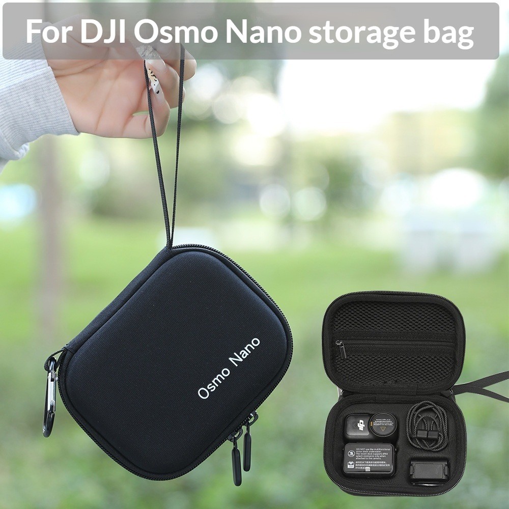 Dành Cho DJI Osmo Nano Đen Túi Bảo Quản Cho DJI Osmo Nano Cầm Tay Thân Túi Dành Cho DJI Osmo Nano Di