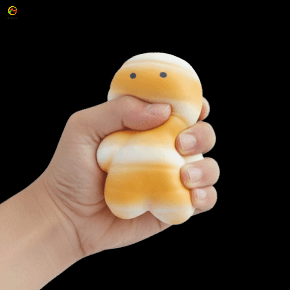 ECHOG Mummy Squishy Toy, Đồ chơi có thể ép được xác ướp siêu mềm, Đồ chơi giác quan Moist Funny Soft