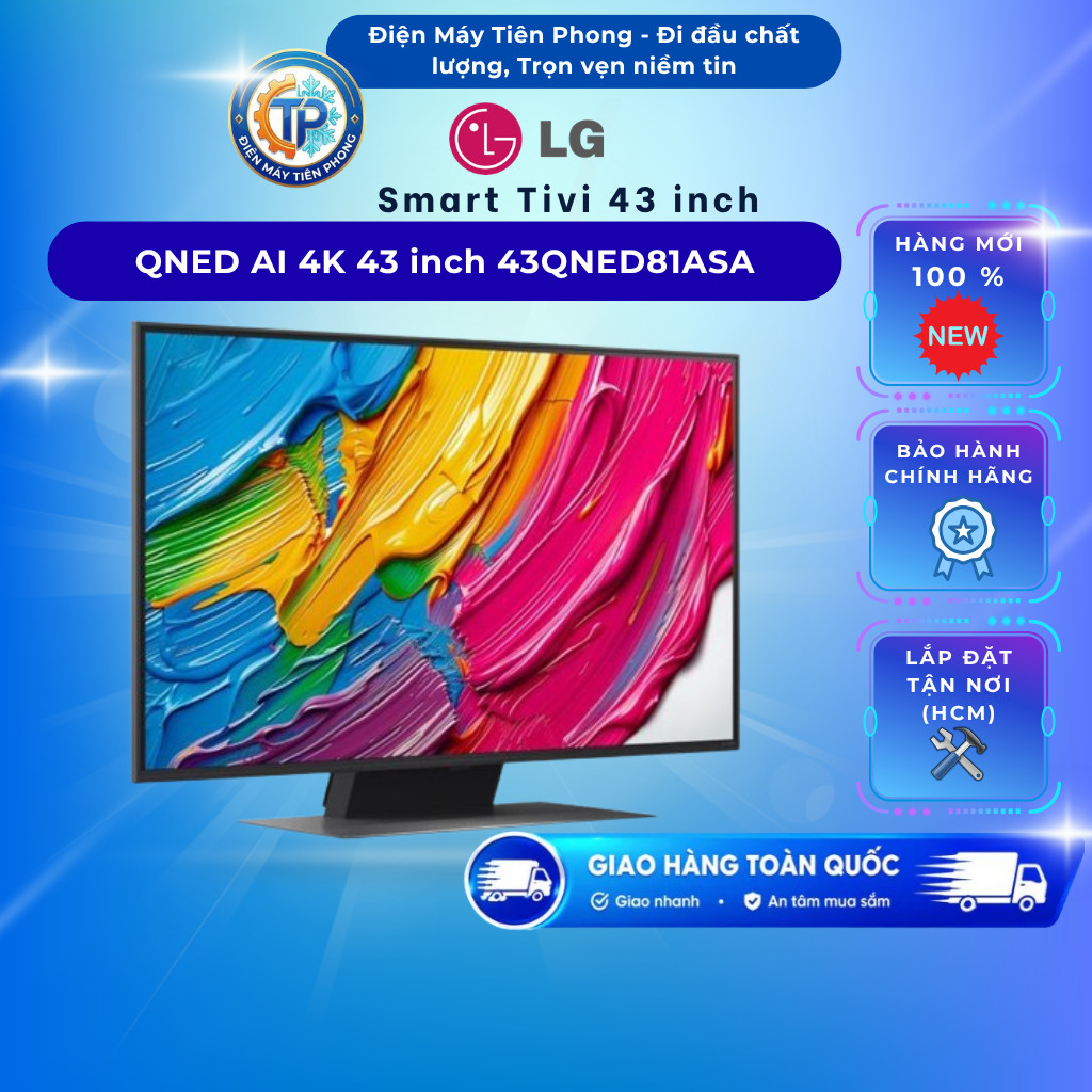 43QNED81ASA - Smart Tivi QNED LG AI 4K 43 inch 43QNED81ASA