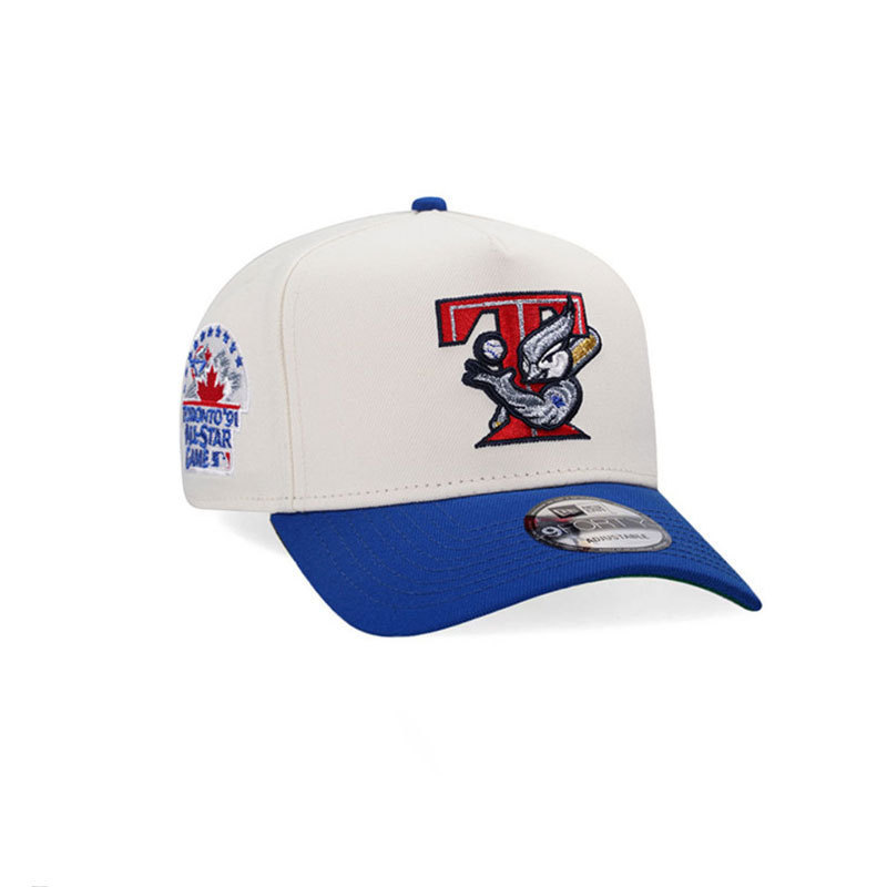 Blue Jays All Star Game 1991 Chrome A Frame Snapback Mũ bóng chày APE4