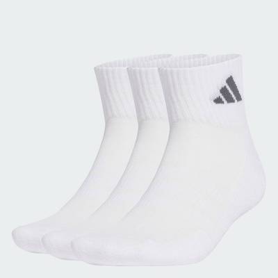 adidas Phong cách sống BỘ 3 ĐÔI TẤT CỔ CHÂN THỂ THAO CÓ ĐỆM Unisex trắng KR7115