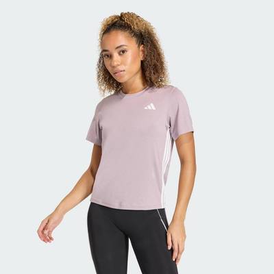 adidas Gym & Training Áo Thun Tập Luyện 3 Sọc Train Essentials Nữ Màu tím KC3026
