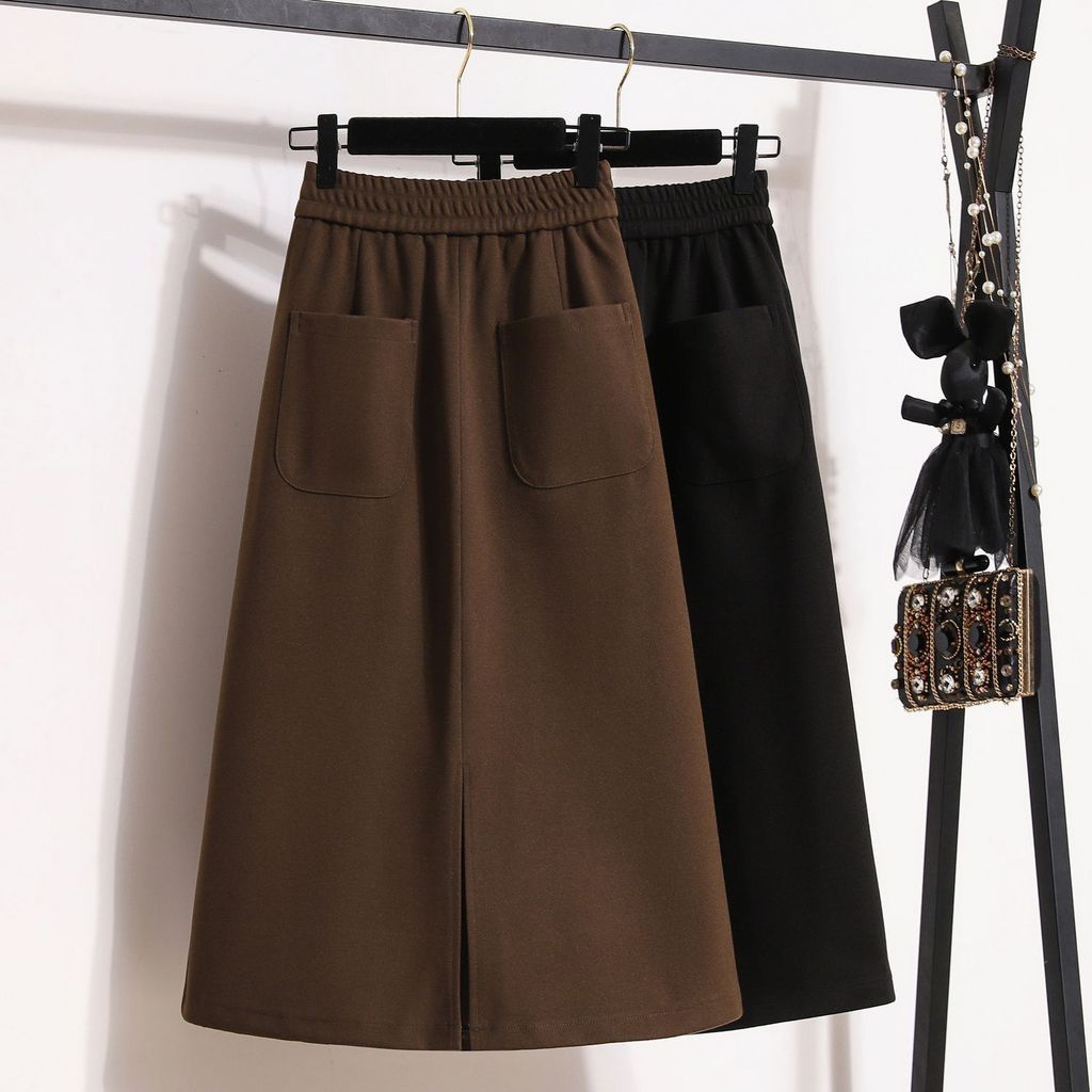 [Hàng có sẵn Giao hàng trong ngày] 2026 Design Feel Fashion Elastic Slimer Look Thời trang eo cao th