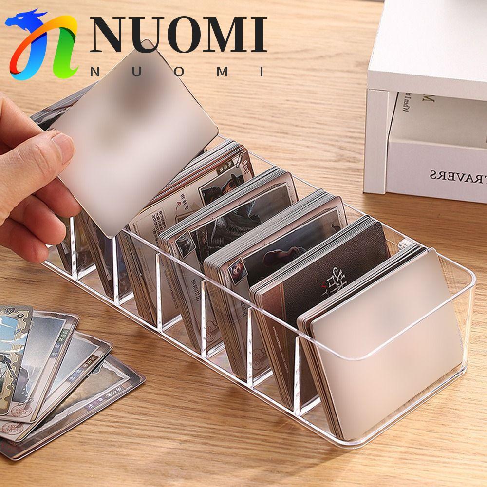  NUOMI Hộp đựng thẻ NUOMI, Hộp đựng thẻ giao dịch rõ ràng chắc chắn, Hộp đựng thẻ giao dịch có thể n
